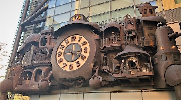 宮崎駿デザインの日テレ大時計 : アパレル一筋