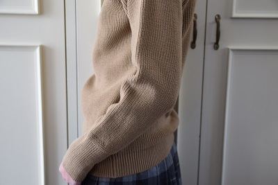 真冬の防寒ニットといえば ・ ・ ・ これで決まり !!!_b0110582_16020226.jpg