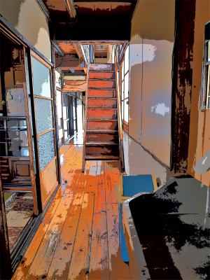 体験住宅「浦佐びしゃもん亭」で面白写真を撮ってみました_c0336902_21075029.jpg