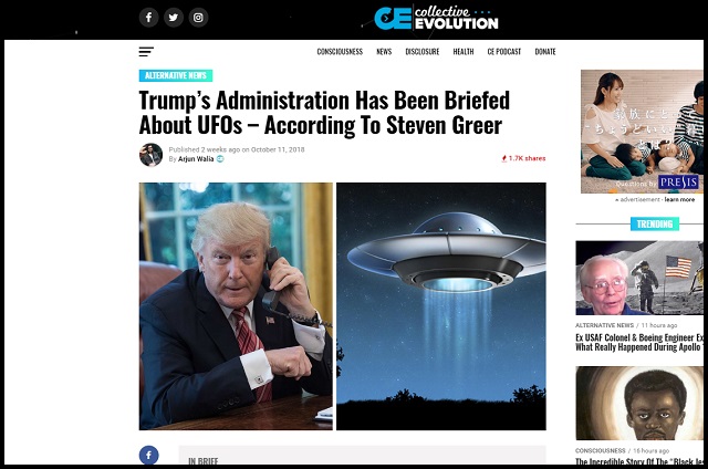 トランプ大統領がついに「UFOディスクロージャー」！？：俺「円盤に乗せてくれ！」「ETに会わせてくれ！」_a0348309_17395534.jpg