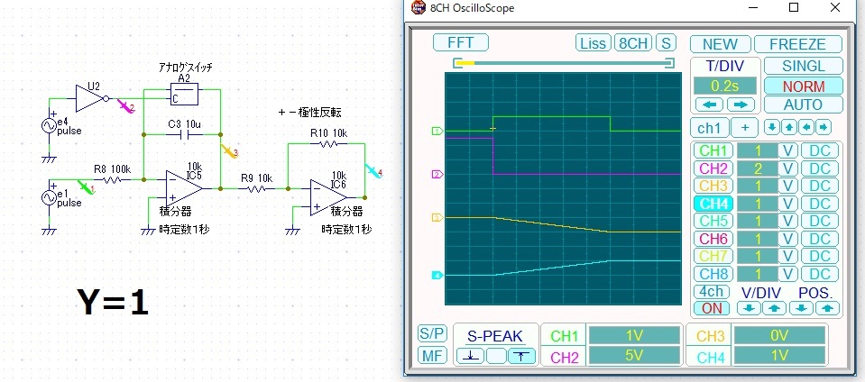 電子回路シュミレータで円周率を計算 No3 同じことhp電卓で 電子工作やってみたよ 電子回路シュミレータで円周率を計算 No3 同じことhp電卓で 電子工作やってみたよ