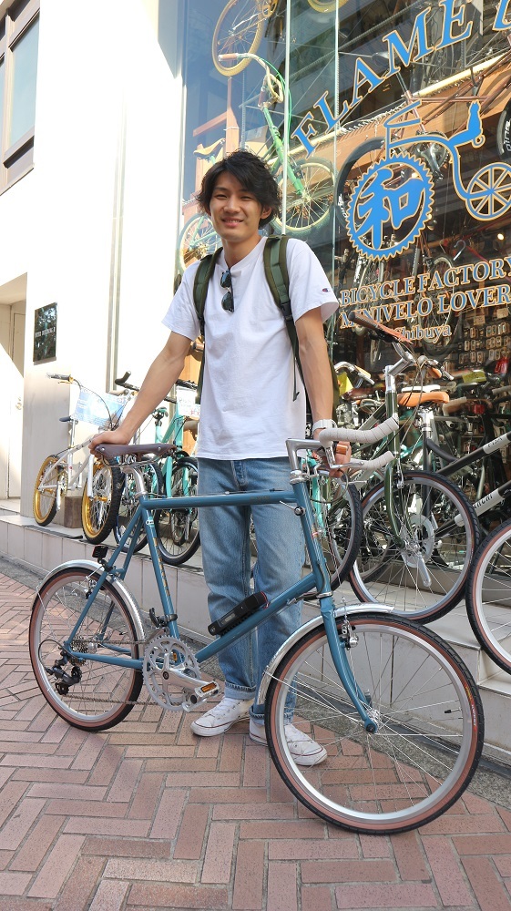 10月25日　渋谷　原宿　の自転車屋　FLAME bike前です_e0188759_19535001.jpg