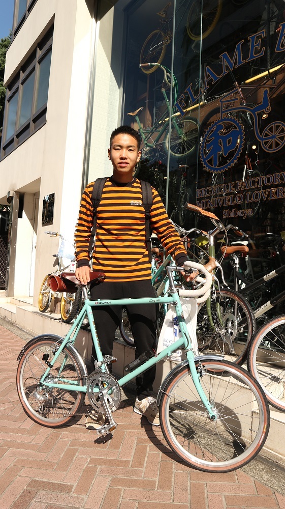 10月25日　渋谷　原宿　の自転車屋　FLAME bike前です_e0188759_19535008.jpg