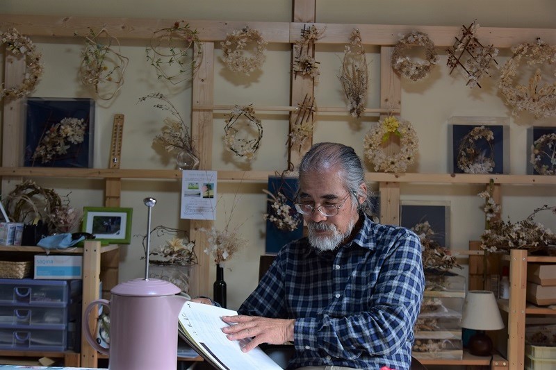 三村治男 木版画「早春」