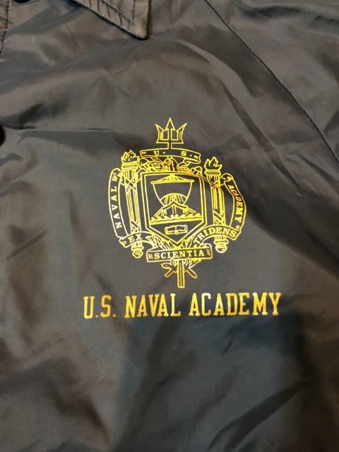 １０月２７日（土）入荷！９０s　champion U.S NAVAL ACADEMY コーチジャケット！_c0144020_14031384.jpg