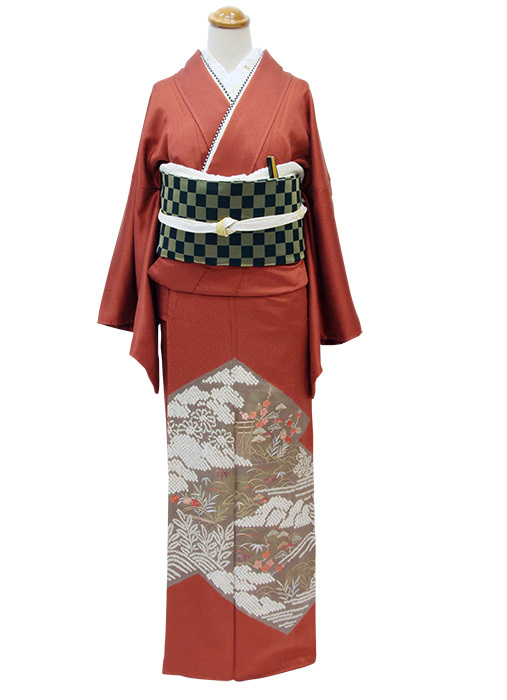 夜空 R2JK 上品で優しいお色 美しい 総刺繍 上質訪問着 色留袖