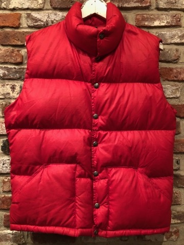 1970-80s \" THE NORTH FACE - 初期 茶タグ - \" VINTAGE - R/S NYLON - DOWN VEST ._d0172088_22093941.jpg