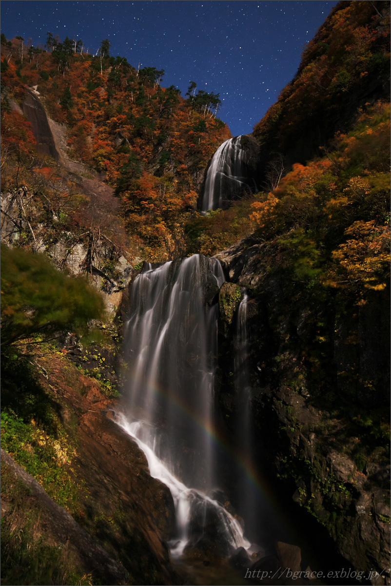 安の滝 と 月光.1_b0191074_21010831.jpg