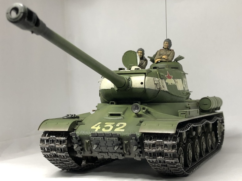 タミヤ製「ソビエト重戦車 JS-2 1944年型 ChKZ」完成 : 美的模型主義