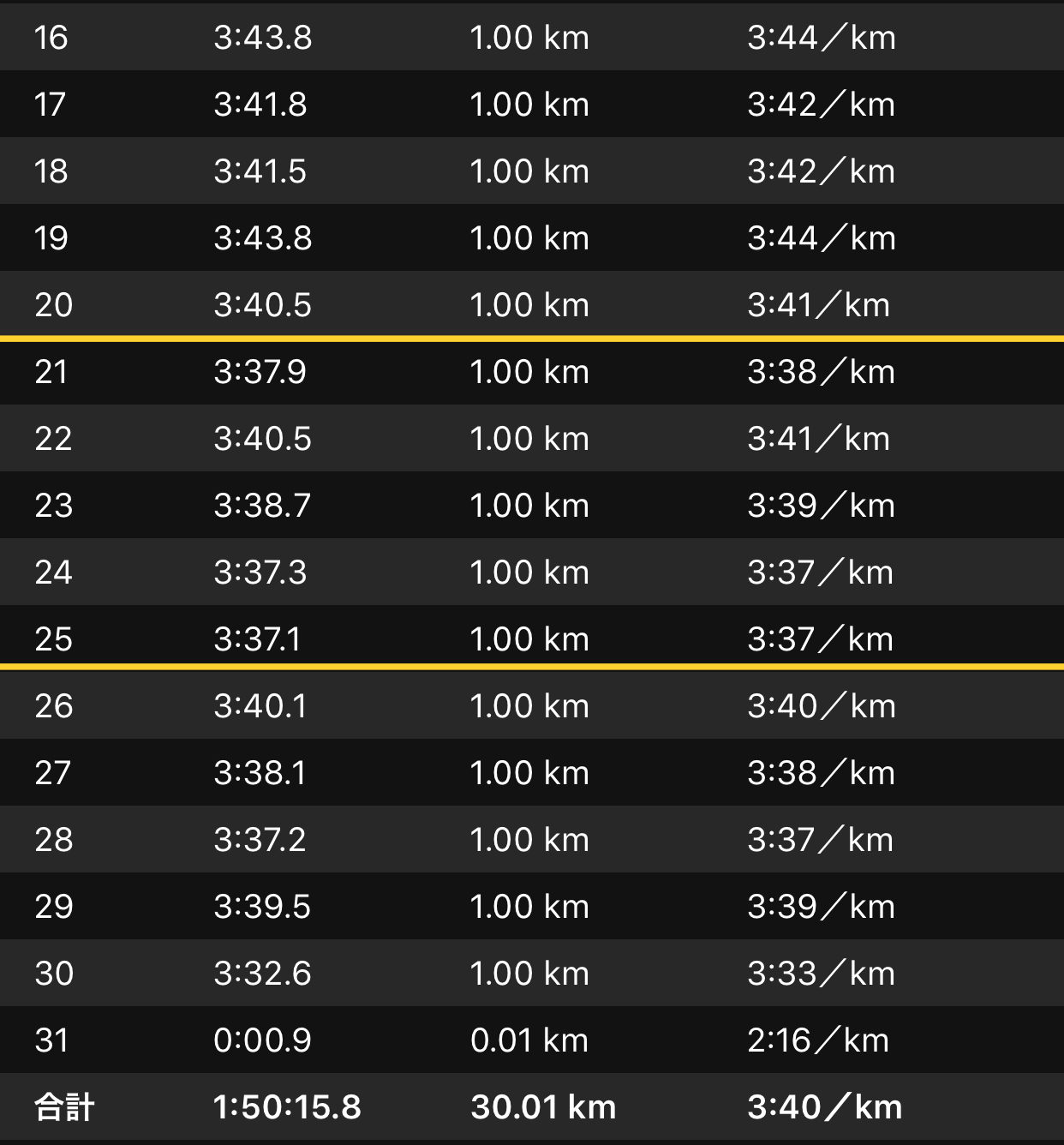 【出撃!】ヴェイパーフライ フライニット 30km走_f0310282_17571434.jpeg