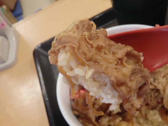 なか卯の和風牛丼ミニとはいから小うどん　　　　　　　　　　神戸元町店_c0118393_08265475.jpg