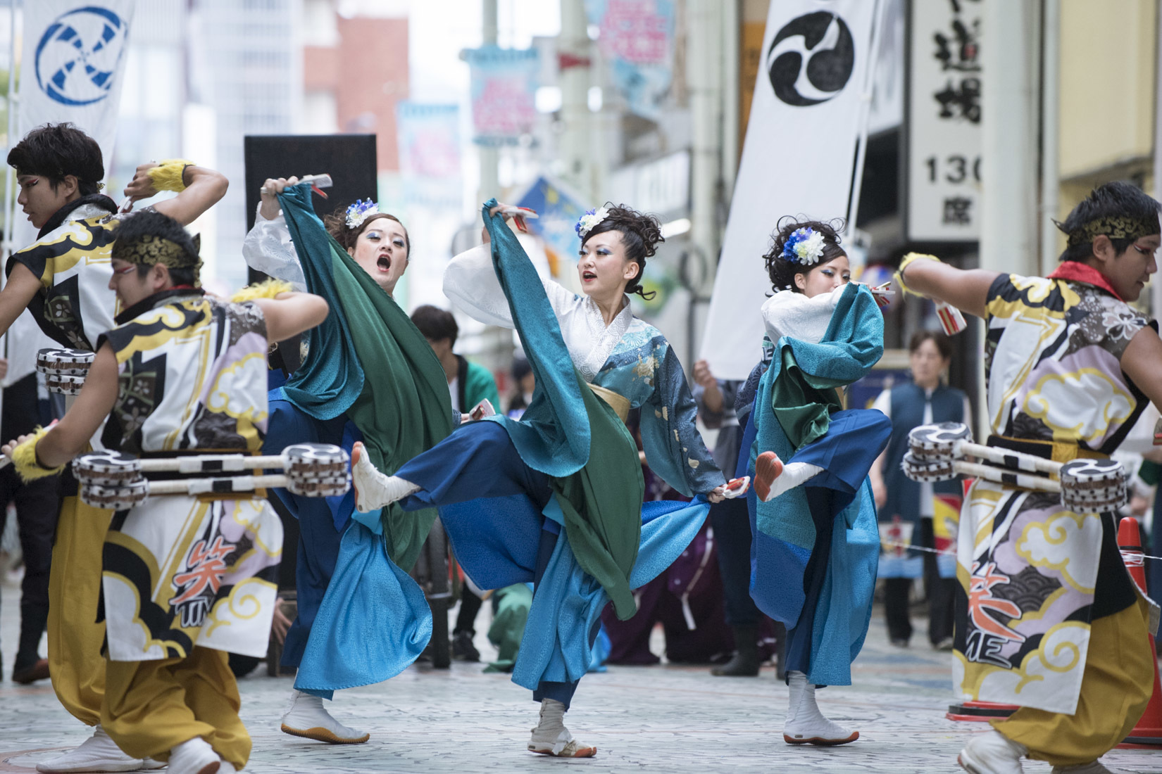 先月、第４回良さ来い！茶ノ国祭り『笑time』_f0184198_22411644.jpg