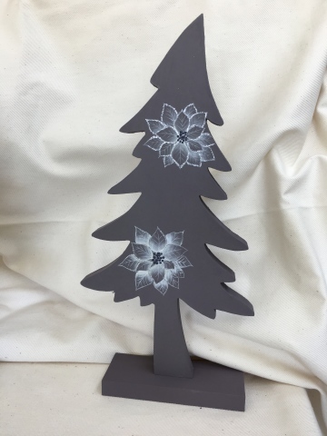 トールペイント リバーシブルクリスマスツリー トールペイント