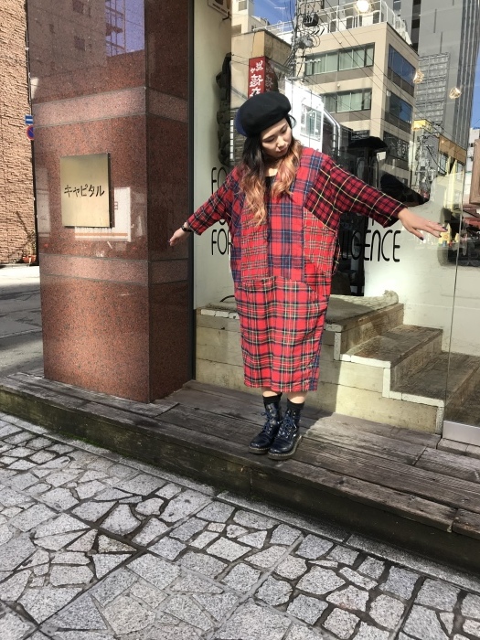 タータンチェックギミックアートワンピース : SAPPORO STAFF BLOG