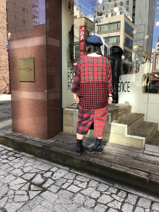 タータンチェックギミックアートワンピース : SAPPORO STAFF BLOG