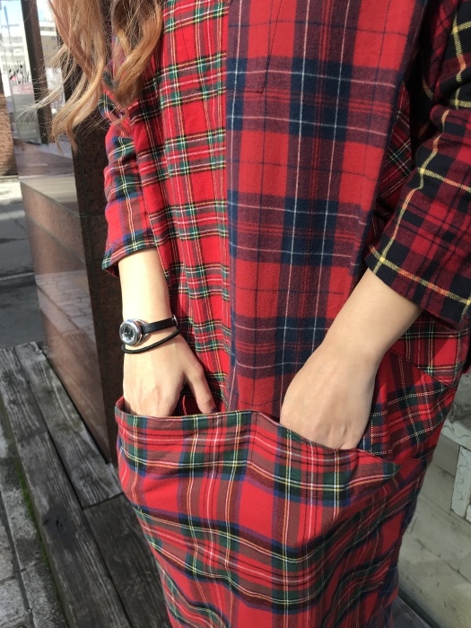 タータンチェックギミックアートワンピース : SAPPORO STAFF BLOG