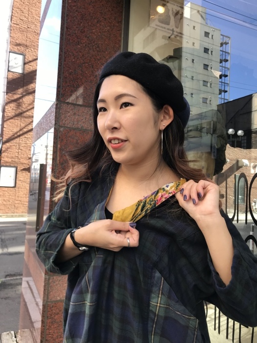 タータンチェックギミックアートワンピース : SAPPORO STAFF BLOG