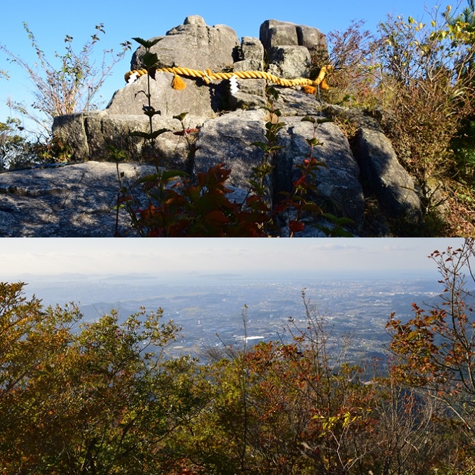 宝満山へ夕焼け登山。_f0016066_3504311.jpg