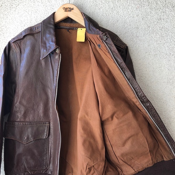 Vintage A-2 Flight Jacket : TideMark(タイドマーク Vintage A-2 Flight Jacket : TideMark(タイドマーク