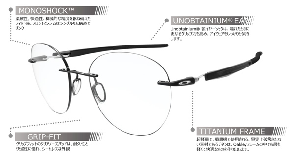 OAKLEY(オークリー)2018年秋新作ふちなしリムレスオプサルミックフレームDRILL PRESS(ドリルプレス)入荷!_c0003493_21033548.jpg