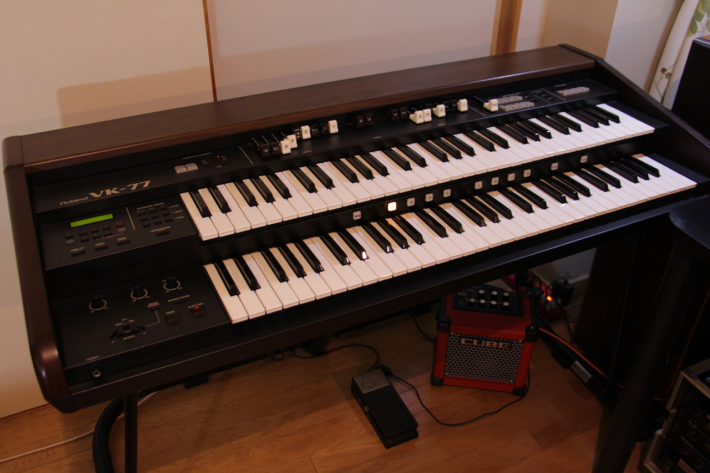 Roland VK-1 ヴィンテージオルガンです。動作良好 Roland VK-1 Analog organ synthesizer c 1970's original