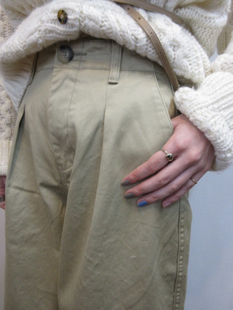 TODAYFUL トゥディフル Superwide Chino PT☆ : dimanche ディマンシュ