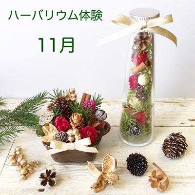 11月のハーバリウム体験_c0353114_12292962.jpg