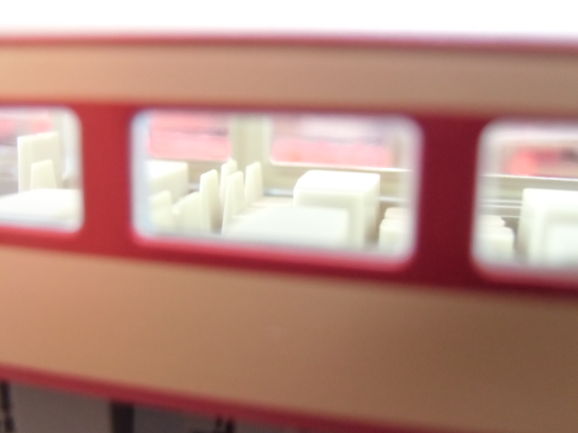 KATO キハ80 HOゲージ M車 純正LED室内灯点灯 KATO HOゲージ 1-611