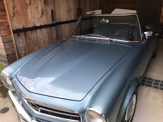 Mercedes Benz 280SL   /    やはり乗って楽しい！Sport Leicht_b0195093_17495478.jpg