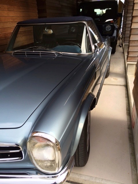 Mercedes Benz 280SL   /    やはり乗って楽しい！Sport Leicht_b0195093_17500782.jpg