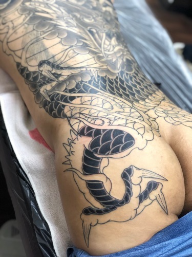 刺青、分身、和彫り、TATTOO、兵庫県、神戸市_c0173293_14063907.jpg