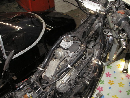 NV750+コミヤマ 軽整備と継続検査_e0218639_09532405.jpg