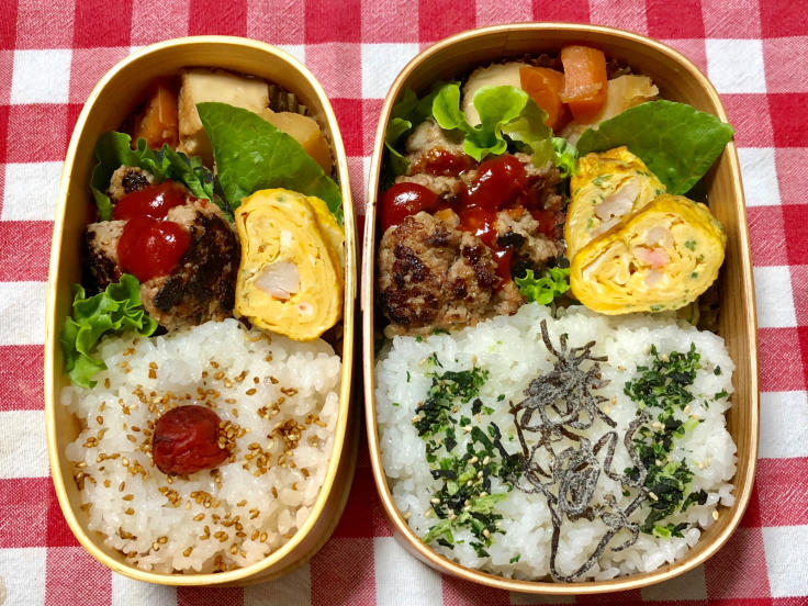 ミニハンバーグ 子供弁当 日だまりカフェ