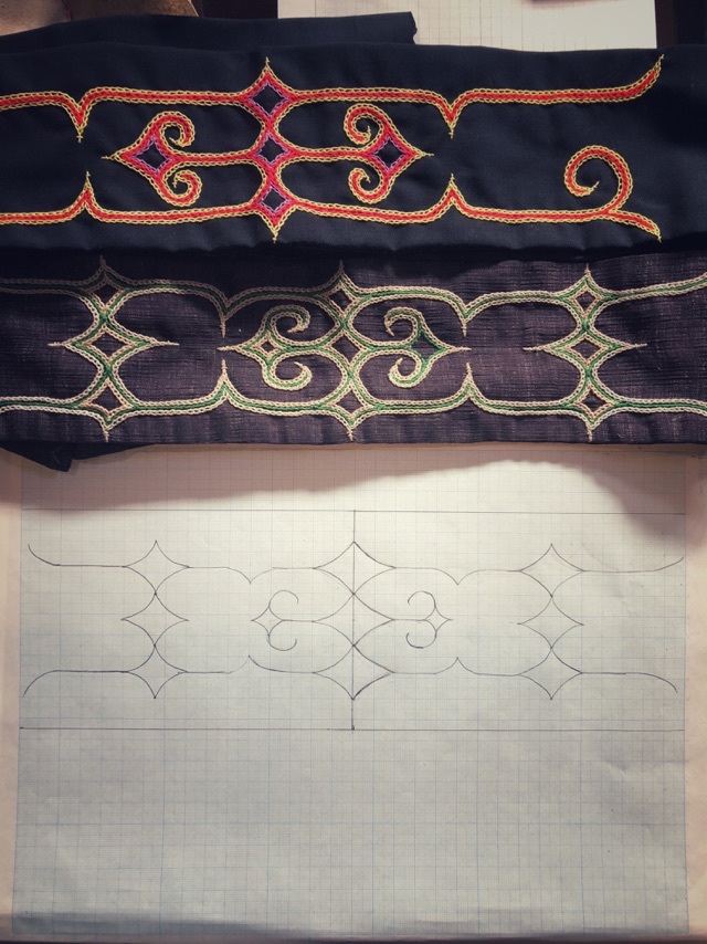 アイヌ刺繍のWS。。。 : Coromo 服と暮らし アイヌ刺繍のWS。。。 : Coromo 服と暮らし