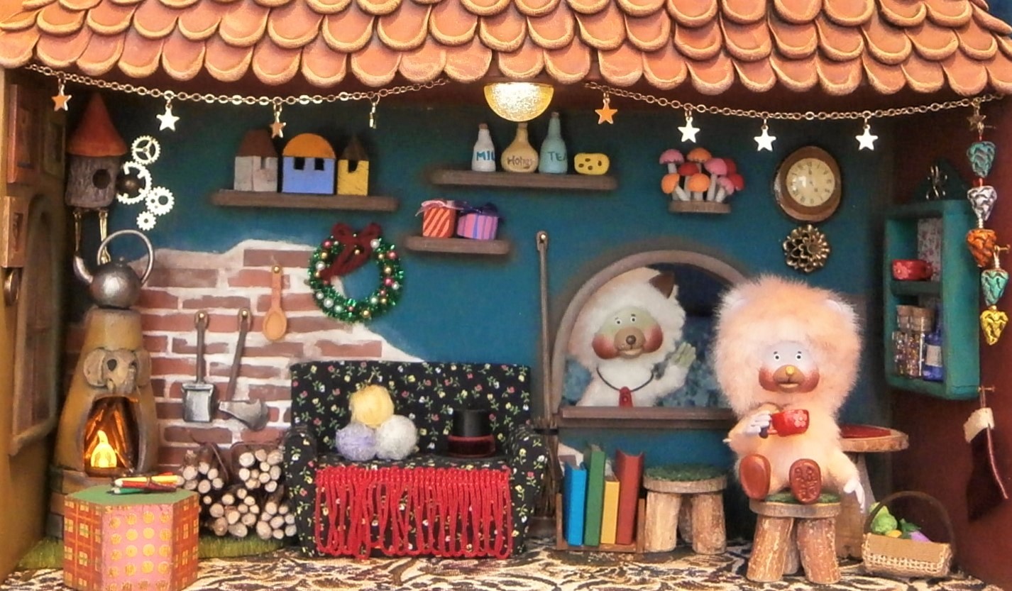 クリスマスドールハウス展 : kinokosupaの「マリオネットと人形店」