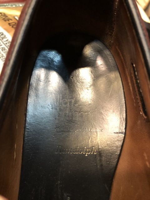  １１月３日（土）入荷！　Allen Edmonds Randolph LOFER!_c0144020_14400922.jpg