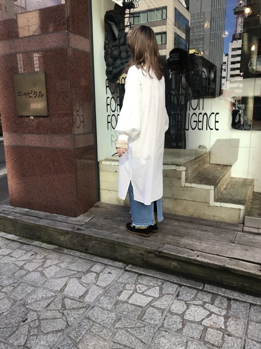 リネンスモッキングハイネックオペラワンピース Sapporo Staff Blog