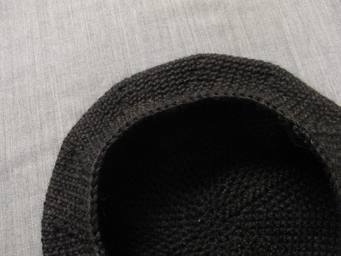 Hand Knitting Brat Beret / Wool  ｷﾀ━(ﾟ∀ﾟ)━!_e0130546_15472523.jpg