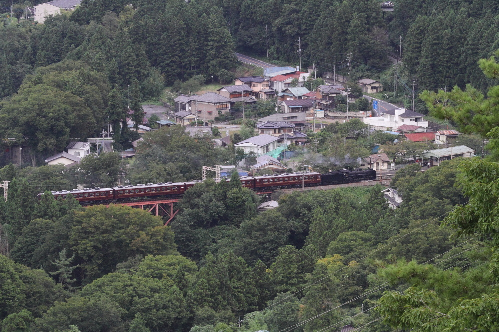 緑に囲まれた鉄橋と駅を走り去っていった汽車 - 秩父鉄道・2018年初秋 -_b0190710_13051218.jpg