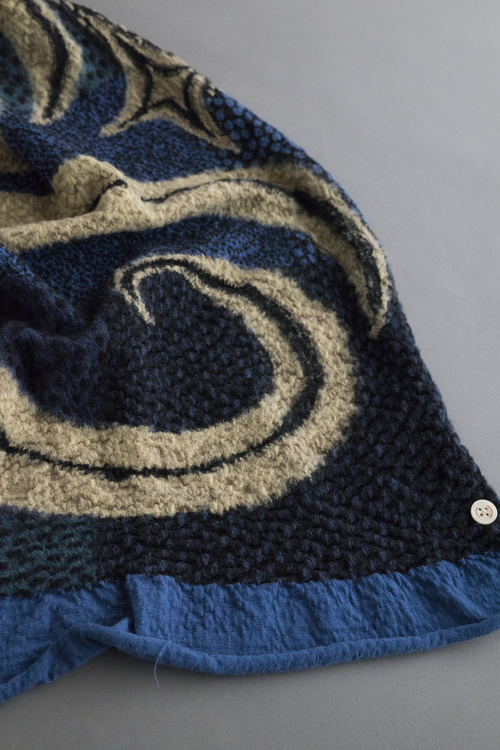 KAPITAL 縮絨ウールマフラー : un.regard.moderne KAPITAL 縮絨ウールマフラー : un.regard.moderne