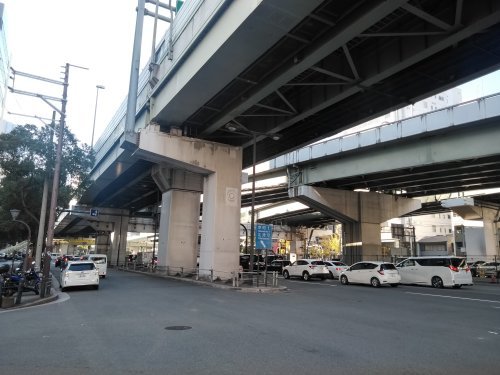 阪神高速 阿波座西行付加車線 大規模改修工事を計画中か?_c0340867_23282003.jpg