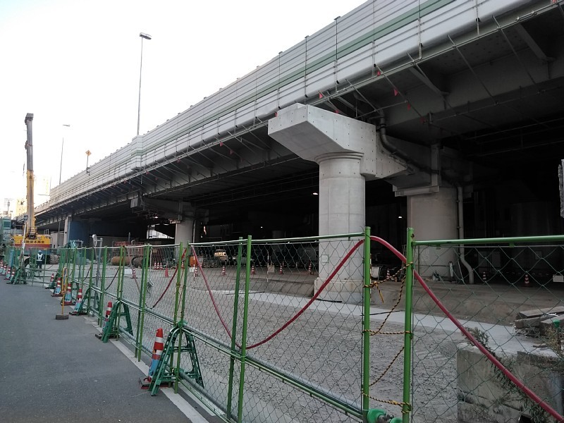 阪神高速 阿波座西行付加車線 大規模改修工事を計画中か?_c0340867_23415446.jpg