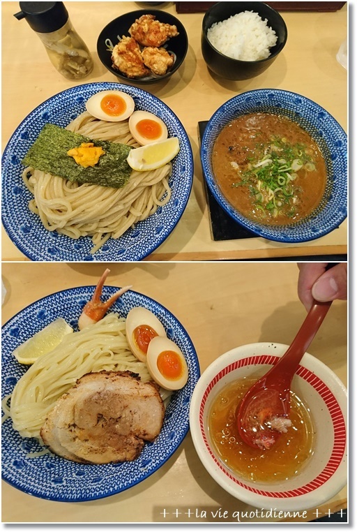 ラーメンが食べたい!!ズワイガニとウニのつけ麺と台湾まぜ蕎麦_a0348473_05523891.jpg