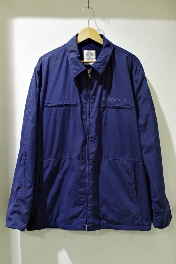 80s U.S.NAVY UTILITY JACKET サブマリン 紺 40