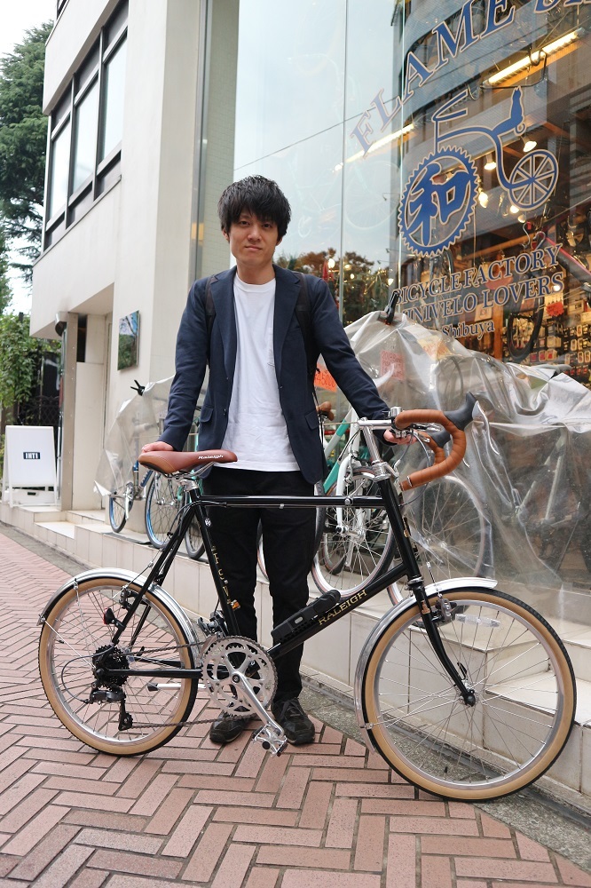 11月4日　渋谷　原宿　の自転車屋　FLAME bike前です_e0188759_19270555.jpg