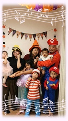 みっちゃん家&ハロウインパーティー_e0040673_10410924.jpg