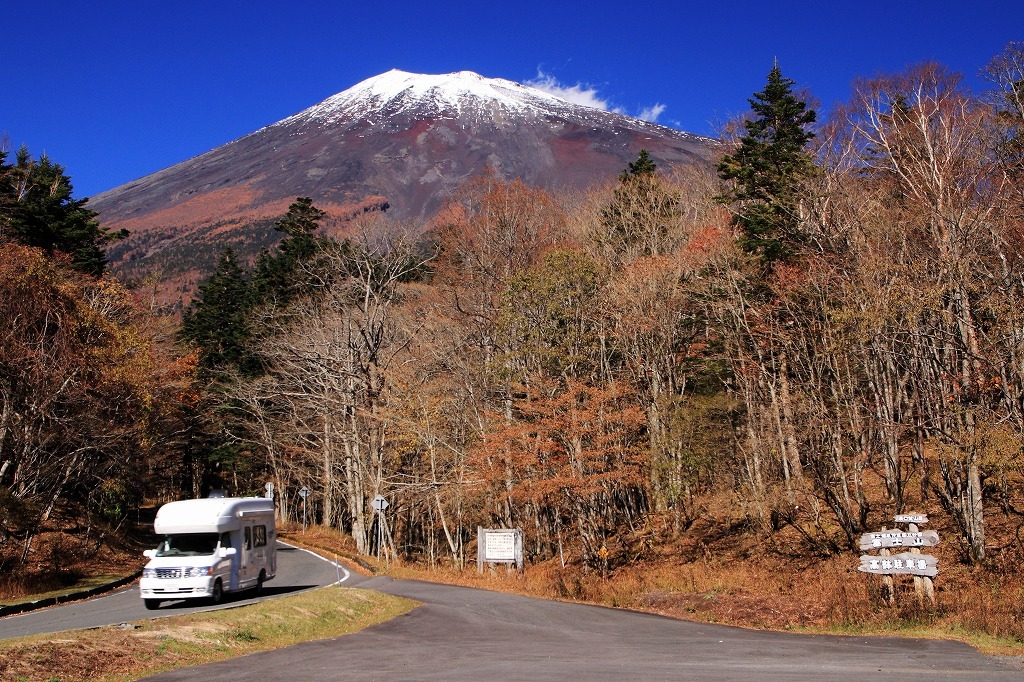 富士山スカイラインの紅葉 富士山大好き 写真は最高