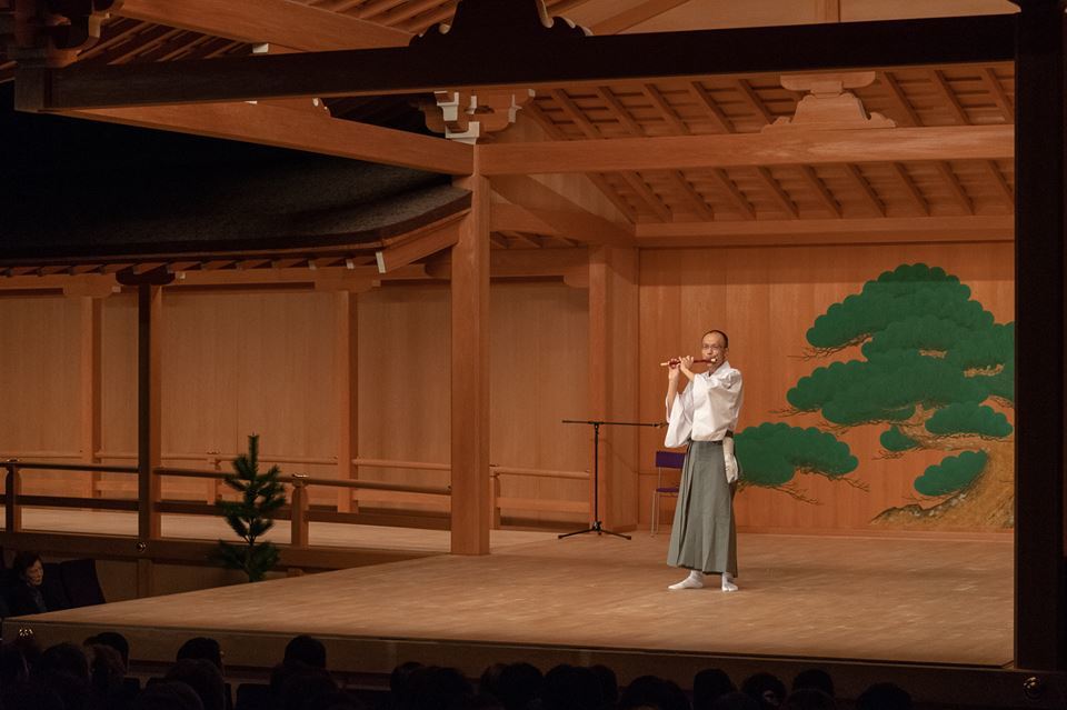 夢の舞台、能楽堂で朗読しました!!_a0126418_17072180.jpg