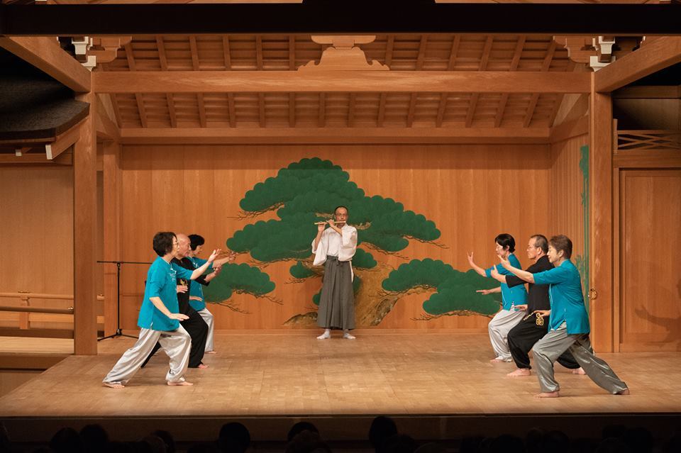 夢の舞台、能楽堂で朗読しました!!_a0126418_17074054.jpg