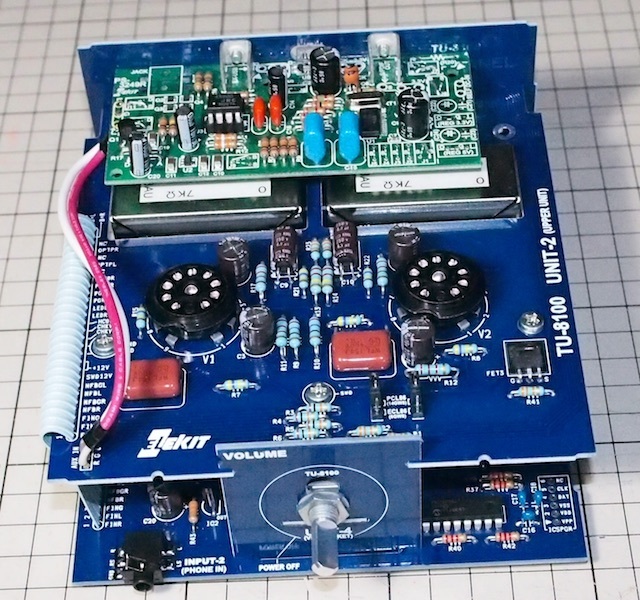 エレキット TU-8100 真空管アンプ USB-DAC付